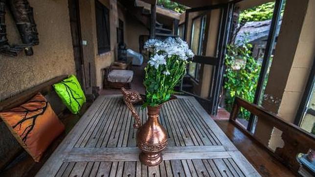 Porche de la Casa de la Montaña