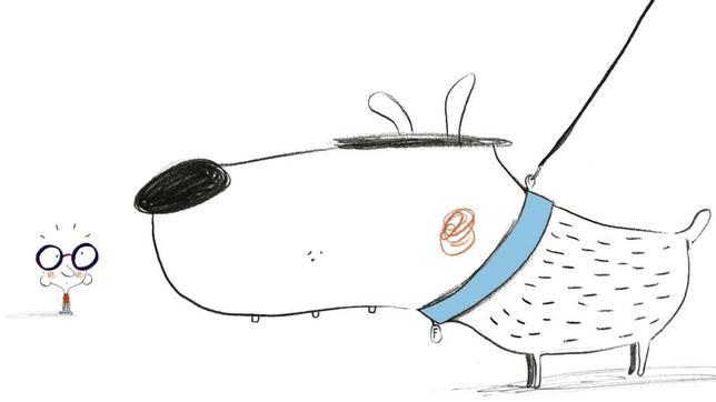 Una de las ilustraciones de Guridi en «Carlitos Super M»