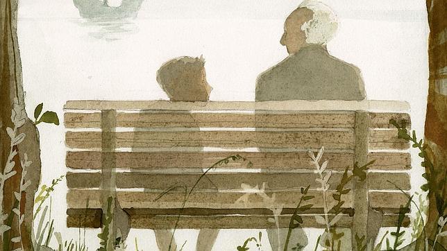 Detalle de la ilustración de portada de «El barco de los niños», por Zuzanna Celej