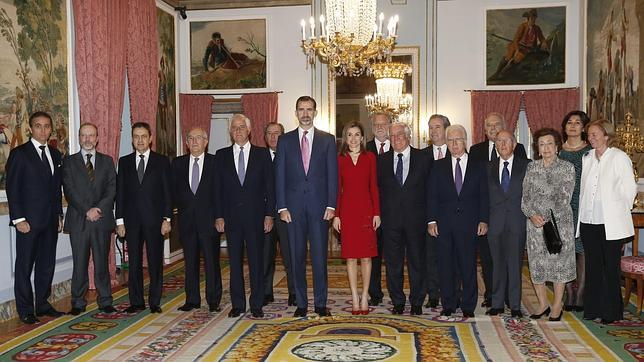 Los Reyes reciben por primera vez al Consejo de la Grandeza y a Patrimonio