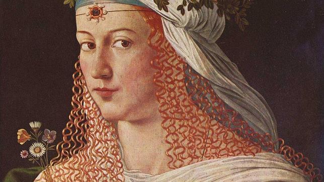 Lucrecia Borgia, pintada por Bartolomeo Veneziano