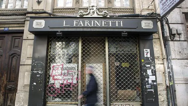 Imagen de de la antigua tienda de Farinetti en Valencia