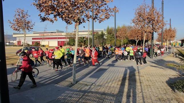 Una carrera tiene como premio un polvorón