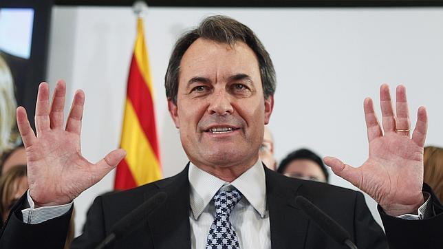 El presidente de la Generalitat, Artur Mas