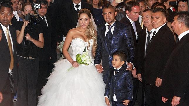 La boda de estado de Arturo Vidal