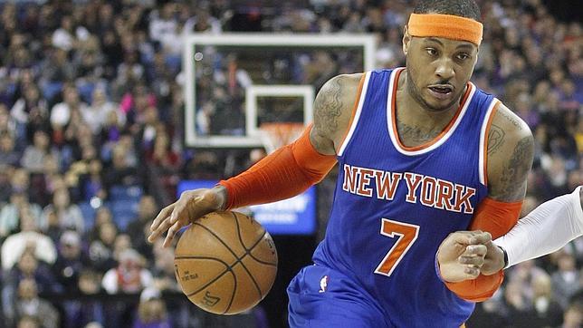 Carmelo Anthony se resiente