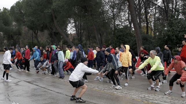 Calienta los motores y los músculos antes de empezar y cuando termines