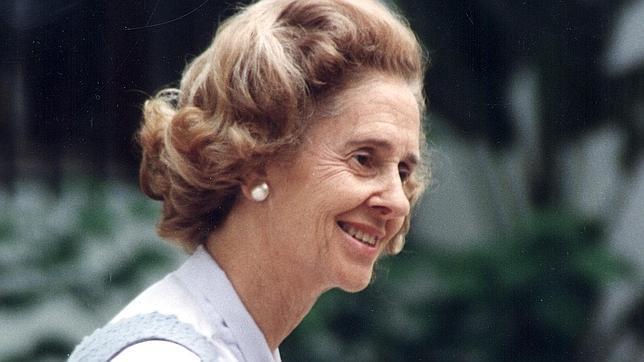 La Reina Fabiola de Bélgica en Motril, un mes después del fallecimiento de su esposo, el Rey Balduino.