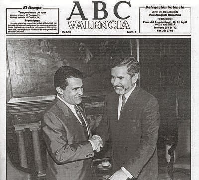 ABC celebra su 25 aniversario en la Comunidad Valenciana con un amplio programa de actos