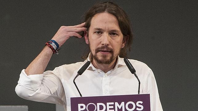 El líder de Podemos, Pablo Iglesias