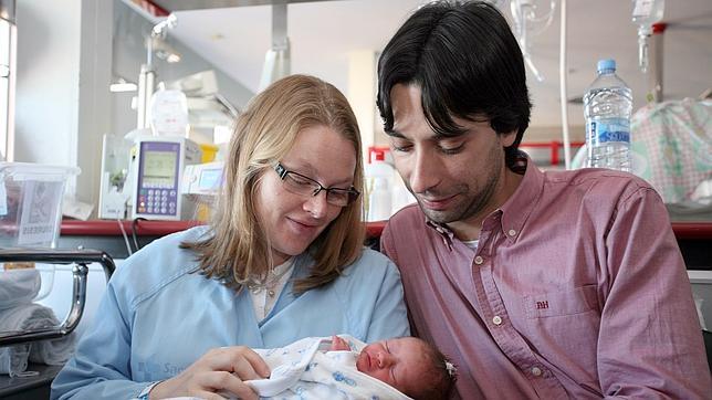 Cristina, primer bebé del año