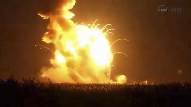 La NASA conocía el riesgo de explosión en el lanzamiento del cohete Antares