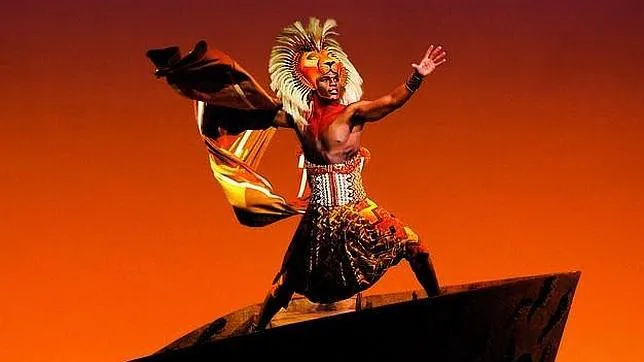 Una imagen de «El rey león», uno de los grandes éxitos en Broadway en 2014
