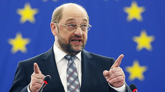El presidente del Parlamento Europeo, el alemán Martin Schulz