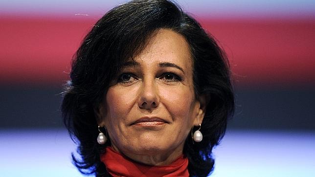 La presidenta del Banco Santander, Ana Botín