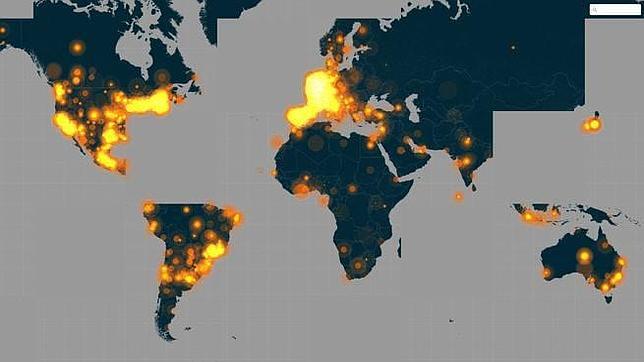 Cinco millones de tuits han utilizado la etiqueta #JeSuisCharlie