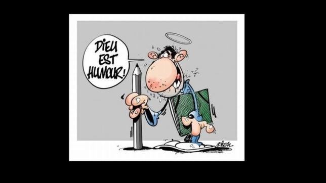Uno de los dibujos de Ali Dilem tras los ataques a Charlie Hebdo