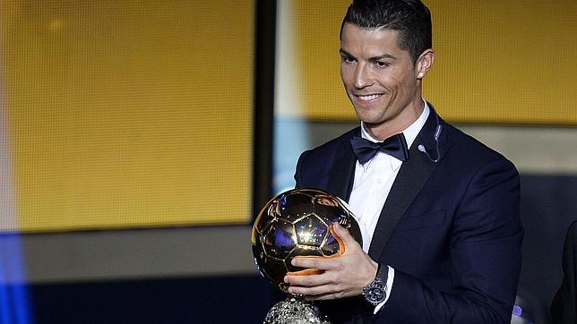 Cristiano Ronaldo, con su tercer Balón de Oro