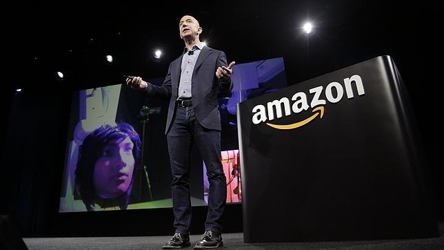 El consejero delegado de Amazon, Jeff Bezos, en una conferencia en Seattle el pasado mes de julio