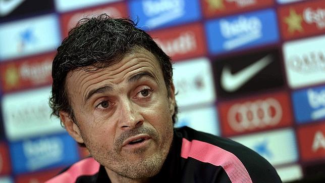 Luis Enrique: «En cuanto perdamos o empatemos habrá fiesta otra vez»