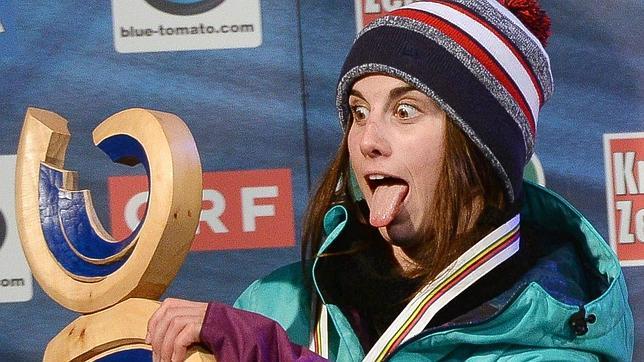 Queralt Castellet, subcampeona del mundo de «halfpipe»