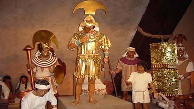 Maqueta del Señor de Sipán