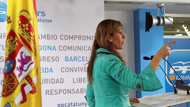 La líder del PPC, Alicia Sánchez-Camacho