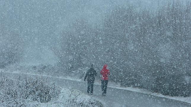 Todas las provincias de Castilla y León en alerta por nieve, menos Valladolid