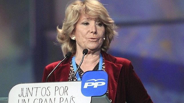 Aguirre, sobre Aznar: «Ha dicho cosas en las que yo creo firmemente»