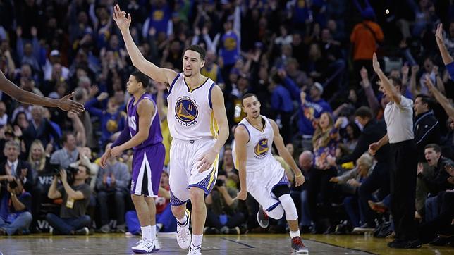 El cuarto de locura de Klay Thompson