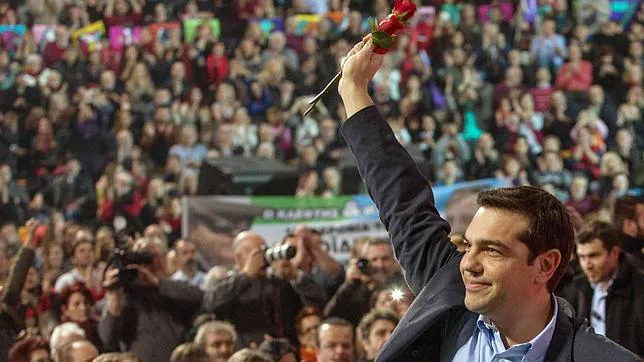 El líder del partido izquierdista griego Syriza, Alexis Tsipras