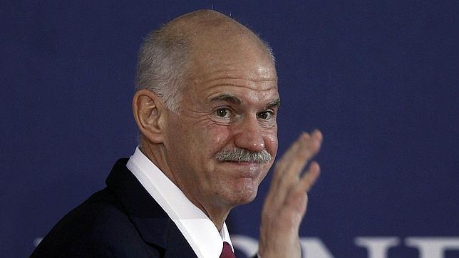 Papandreu, en una cumbre del G-20 en Cannes, cuando era primer ministro