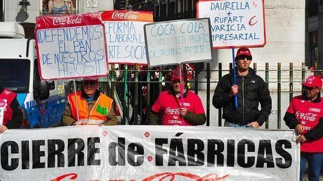 La Audiencia Nacional ve «irregular» la readmisión de trabajadores en Coca Cola