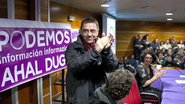 El número dos de Podemos, Juan Carlos Monedero