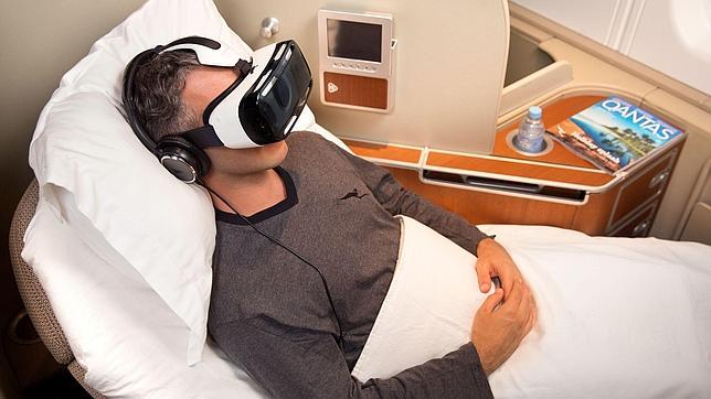 Vuelos con gafas de realidad virtual