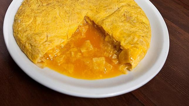 Tortilla al clásico estilo de Betanzos