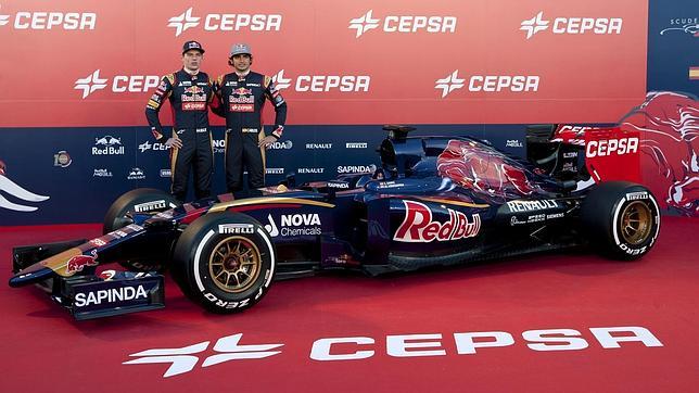 Toro Rosso presenta el coche de Carlos Sainz