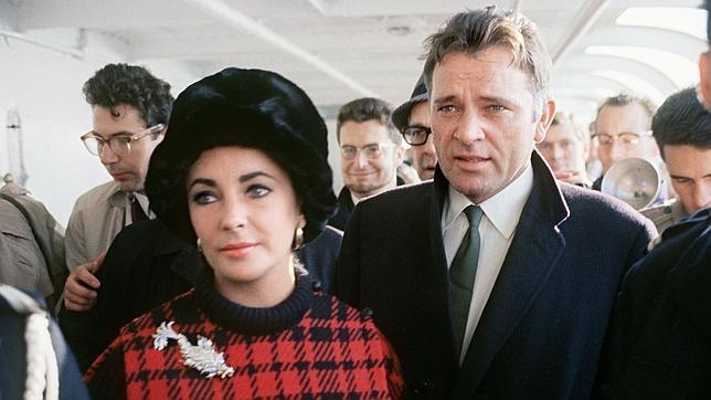 Elizabeth Taylor y Richard Burton en 1969