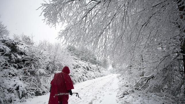 Alerta amarilla en la montaña de Lugo y Orense por acumulación de nieve