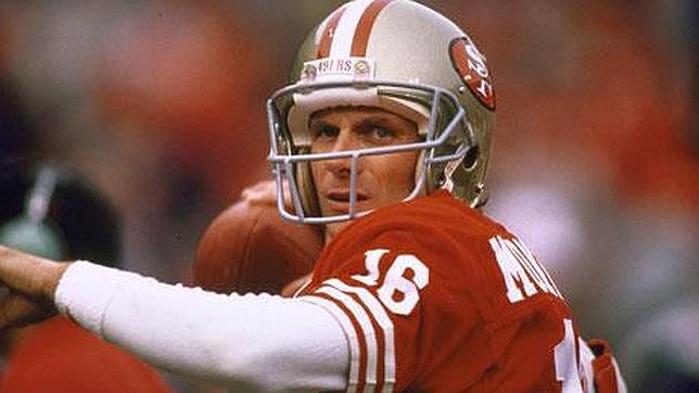 Joe Montana ganó cuatro Super Bowls con los 49ers