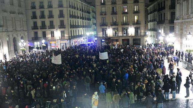 Miles de personas claman en Barcelona contra el «montaje judicial del 4-F»