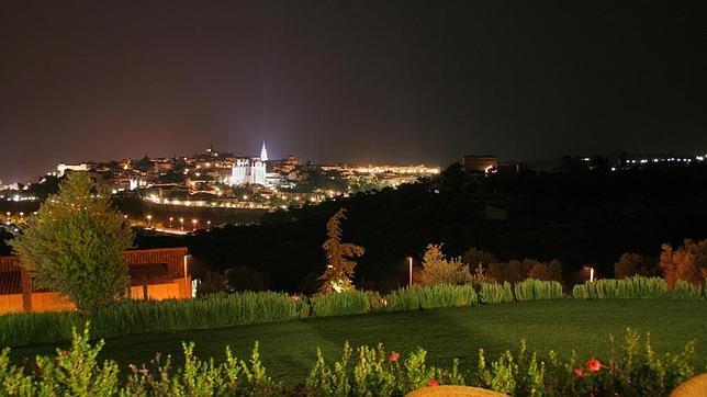 Vistas de la ciudad de Toledo desde