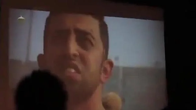Captura de un momento de la filtración del vídeo del Estado Islámico
