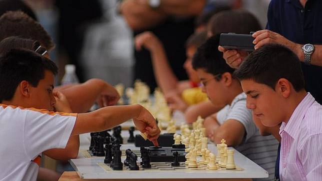 Torneo de ajedrez en las fiestas de San Bartolomé en Alcalá de Henares