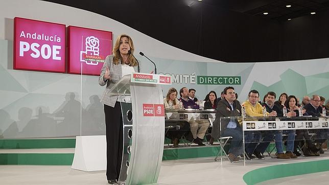 Susana Díaz: «El secreto del PSOE de Andalucía es la unidad»