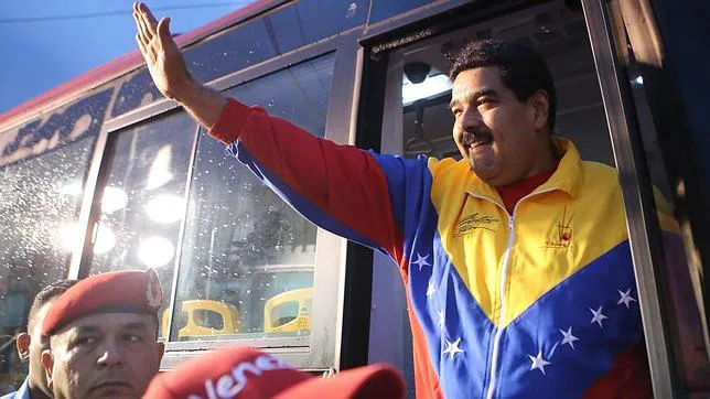 Nicolás Maduro, durante un reciente acto en Caracas
