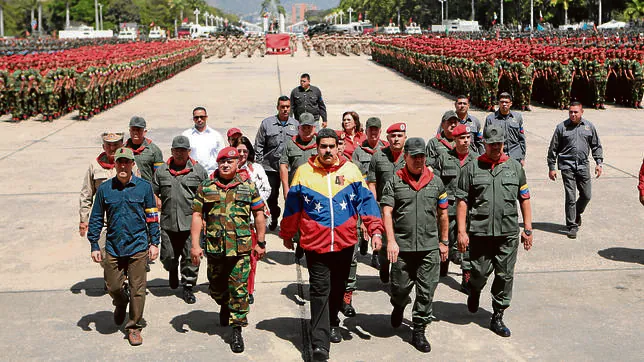 Maduro en un acto en el palacio de Miraflores el pasado 3 de febrero