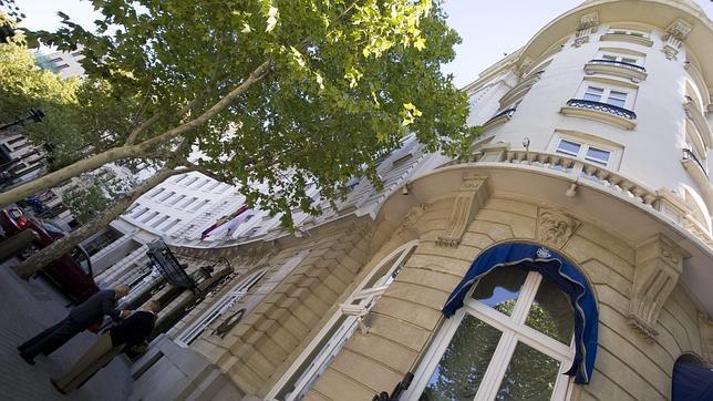 Fachada del Hotel Ritz.