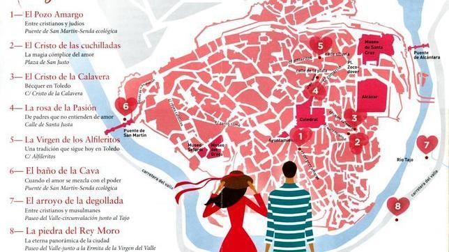 Toledo presenta una ruta para enamorarse al calor de las leyendas