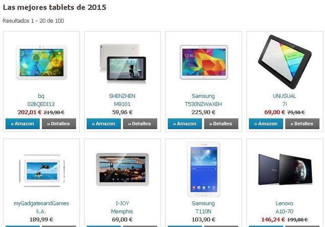 ¿Qué marca de tablet quieres?